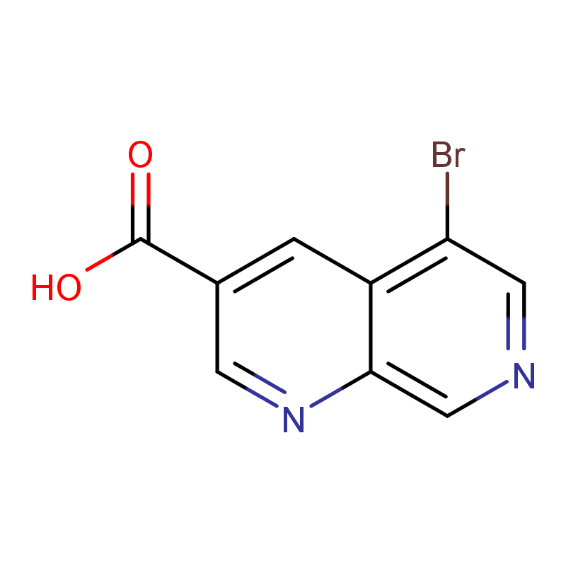 5-溴-1,7-萘啶-3-羧酸 CAS号:1646882-64-5科研及生产专用 高校及研究所支持货到付款