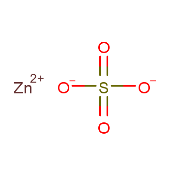 Zinc sulphate structure