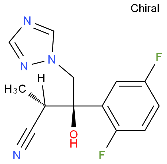 (αS,βR)-β-(2,5-Difluorophenyl)-β-hydroxy-α-Methyl-1H-1,2,4-triazole-1-butanenitrile  