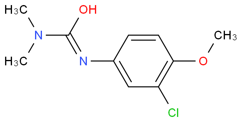 Metoxuron-d6 (N,N-dimethyl-d6) 構造式画像