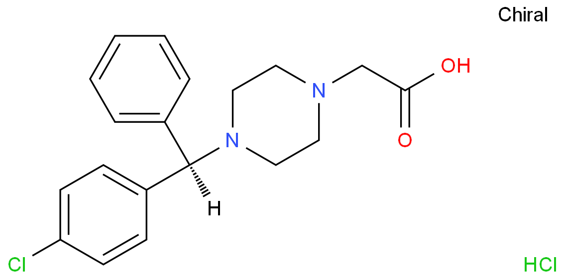 (R)-De(carboxyMethoxy) Cetirizine Acetic Acid Hydrochloride