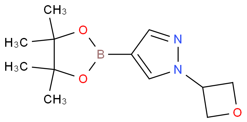 1-(氧杂环丁烷-3-基)-4-(4,4,5,5-四甲基-1,3,2-二氧硼杂环戊烷-2-基)-1H-吡唑；现货供应