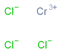 10025-73-7 三氯化铬 结构式图片