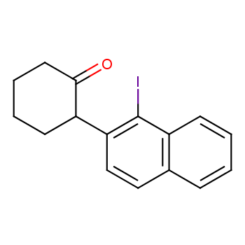 2-(1-碘代萘-2-基)环己烷-1-酮