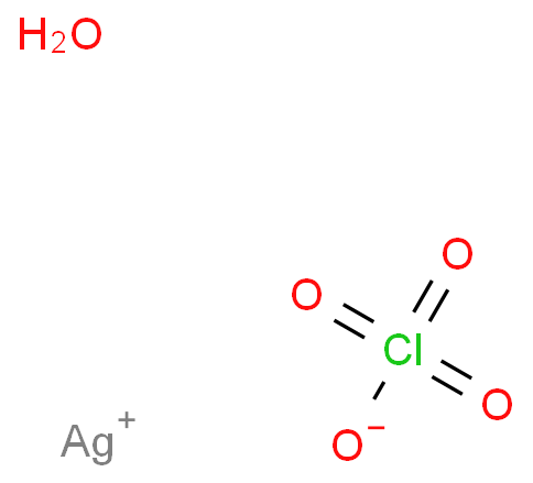 高氯酸银水合物化学结构式