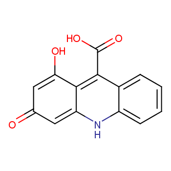 1,3-DIHYDROXY-9-ACRIDINECARBOXYLIC ACID