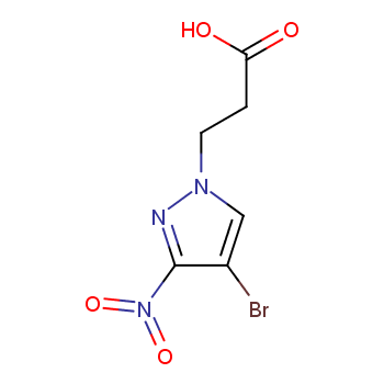 3-(4-Bromo-3-nitro-1H-pyrazol-1-yl)propanoic acid