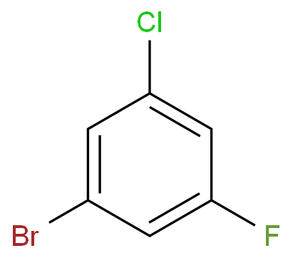 1-溴-3-氯-5-氟苯化学结构式