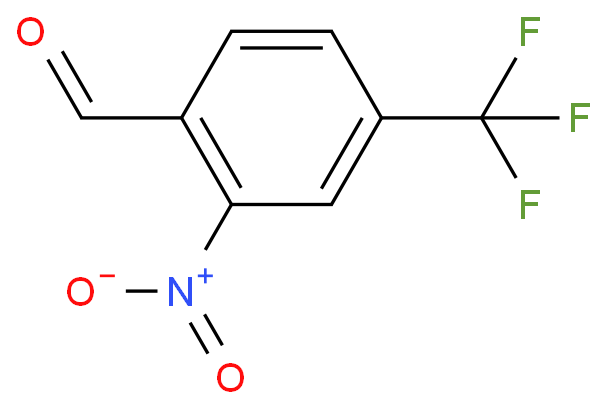 2-硝基-4-三氟甲基苯甲醛化学结构式