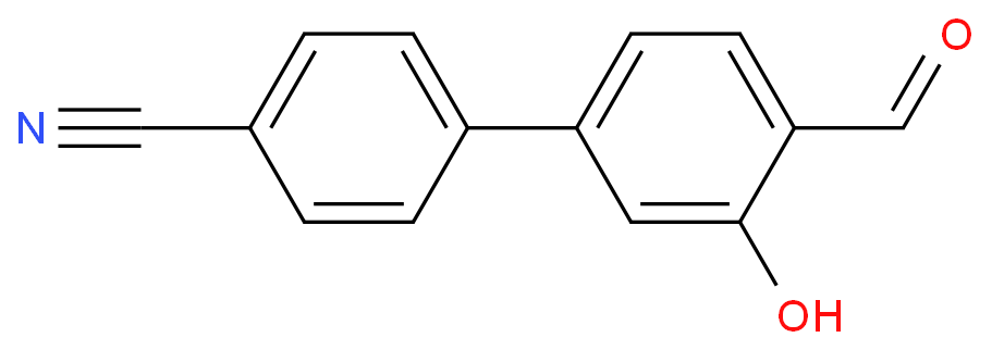 4-(4-formyl-3-hydroxyphenyl)benzonitrile