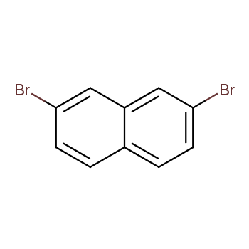 2,7-二溴萘化学结构式