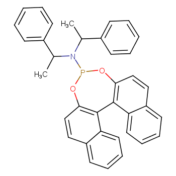 (11br)-n,n-双[(1r)-1-苯基乙基]二萘并[2,1-d:1',2'-f][1,3,2]二氧杂磷杂环庚-4-胺