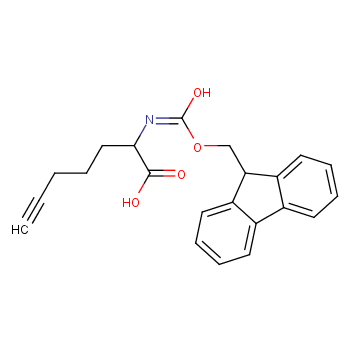 6-Heptynoic acid, 2-[[(9H-fluoren-9-ylmethoxy)carbonyl]amino]-, (2R)-