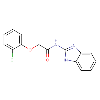 N-(1H-苯并[d]咪唑-2-基)-2-(2-氯苯氧基)乙酰胺CAS号107249-99-0（科研试剂/现货供应）