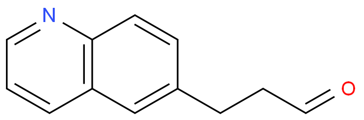 3-quinolin-6-ylpropanal