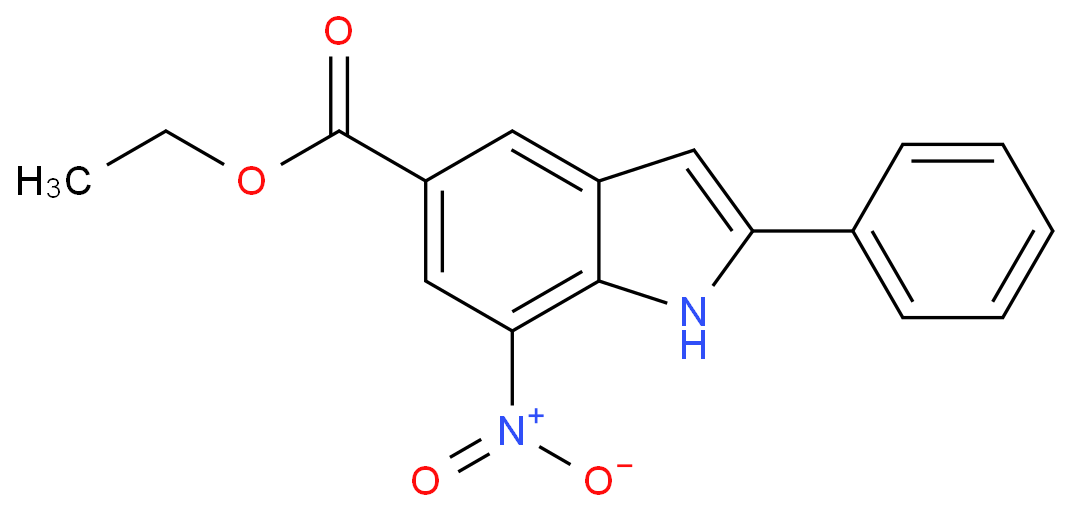 7-硝基-2-苯基-1H-吲哚-5-羧酸乙酯CAS号1120334-30-6；（现货优势供应/质量保证）