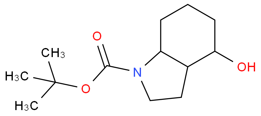 tert-butyl octahydro-4-hydroxyindole-1-carboxylate