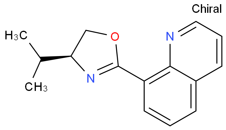 (S)-4-异丙基-2-(喹啉-8-基)-4,5-二氢恶唑/220628-98-8
