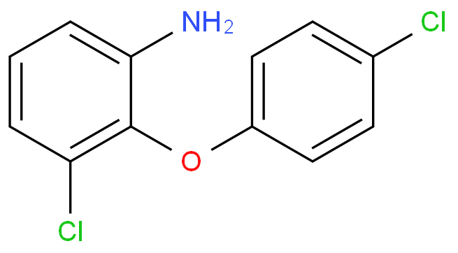 3-Chloro-2-(4-chlorophenoxy)aniline