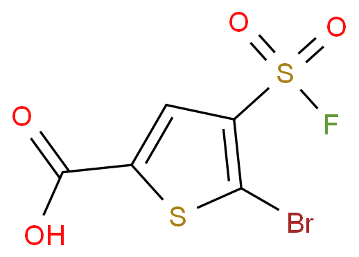 5-溴-4-(氟磺酰基)噻吩-2-羧酸CAS号1934823-87-6(现货供应/质量保证)