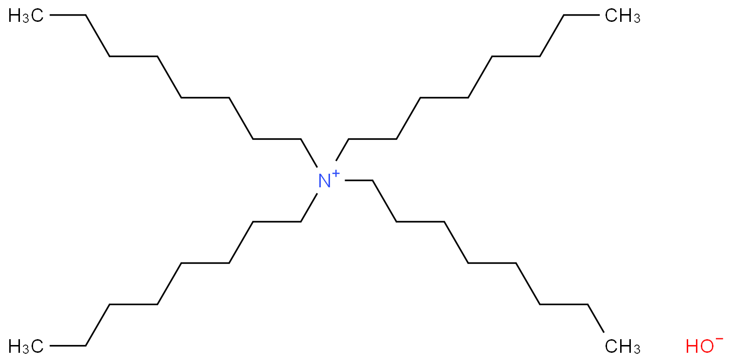 四辛基氢氧化铵化学结构式