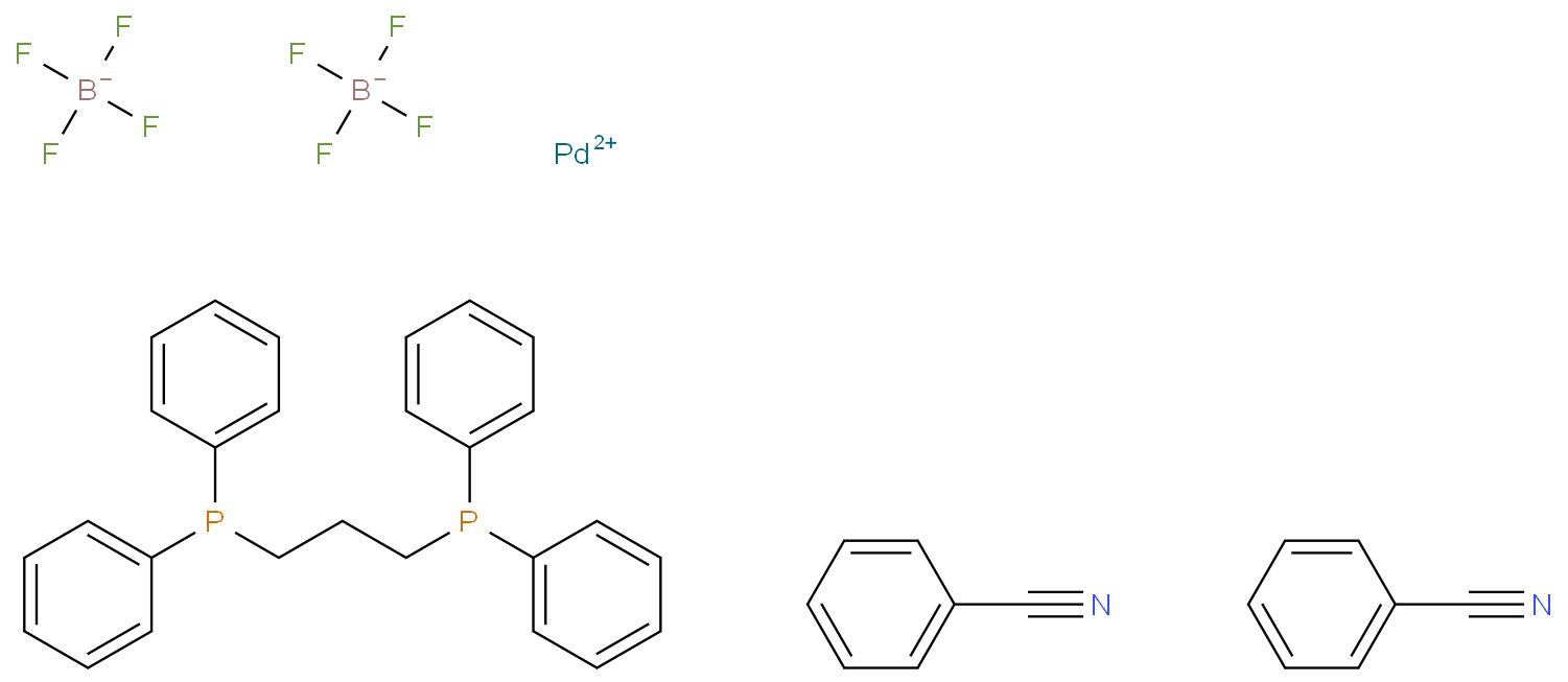 [Pd(dppp)(PhCN)2](BF4)2