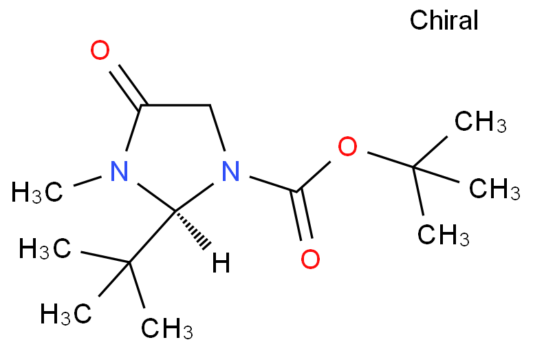 (S)-(-)-1-(叔丁氧基羰基)-2-叔丁基-3-甲基-4-咪唑啉酮 CAS号:119838-38-9科研及生产专用 高校及研究所支持货到付款