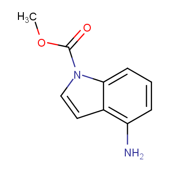 1H-Indole-1-carboxylicacid,4-amino-,methylester(9CI)