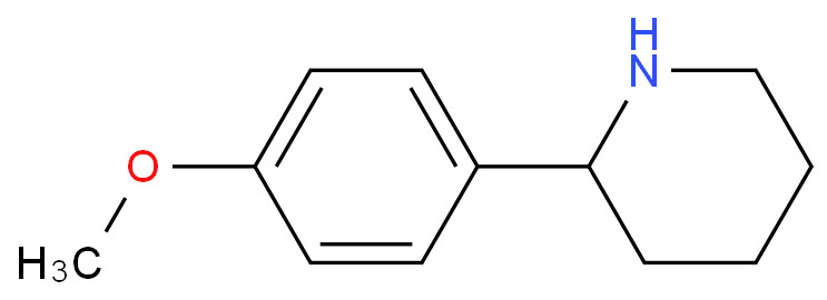 2-(4-甲氧基苯基)哌啶/63359-20-6