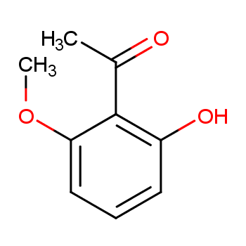 1-(2-羟基-6-甲氧基苯基)乙基-1-酮化学结构式