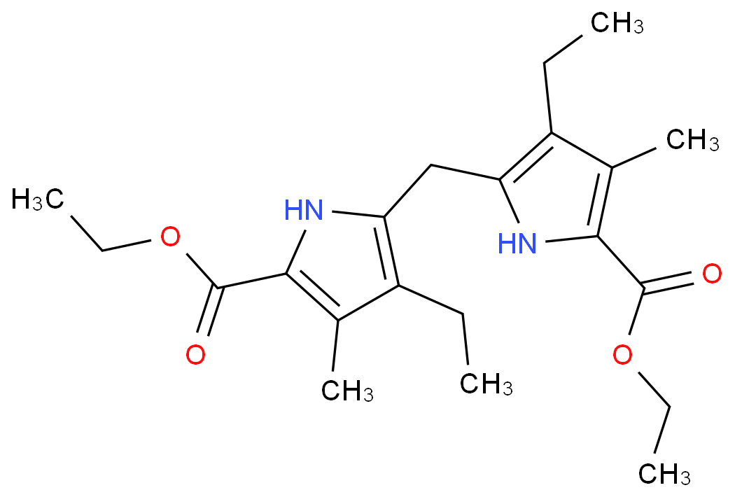 DIETHYL 5,5'-METHYLENEBIS(4-ETHYL-3-METHYL-2-PYRROLECARBOXYLATE)