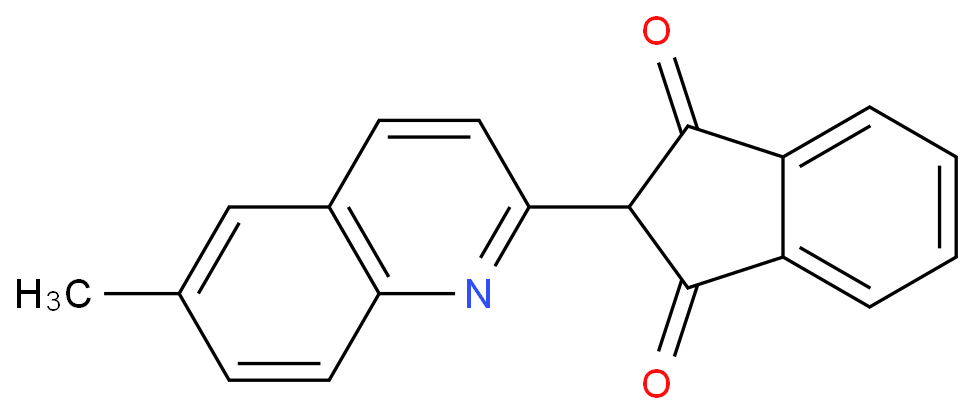 2-(6-甲基喹啉-2-基)-1H-茚-1,3(2H)-二酮