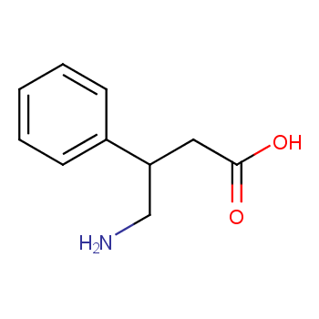 4-Amino-3-phenylbutyric acid hydrochloride CAS:1078-21-3