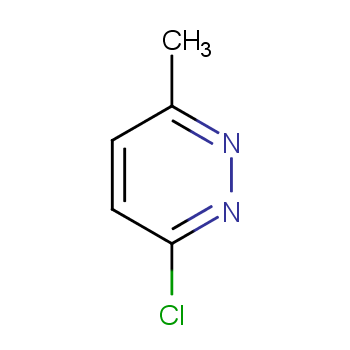3-氯-6-甲基哒嗪化学结构式