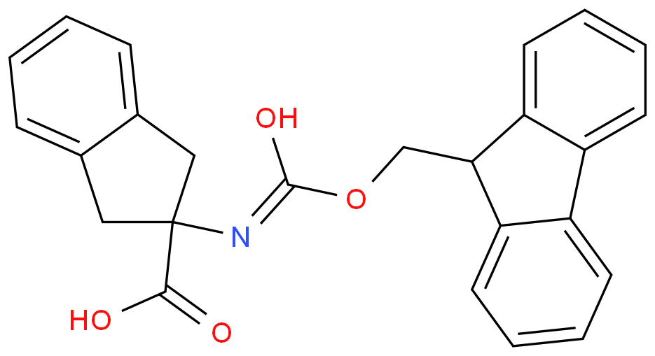 2-((((9H-Fluoren-9-yl)methoxy)carbonyl)amino)-2,3-dihydro-1H-indene-2-carboxylic acid
