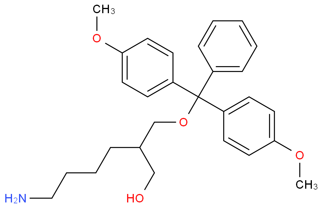 1-Hexanol, 6-amino-2-[[bis(4-methoxyphenyl)phenylmethoxy]methyl ...