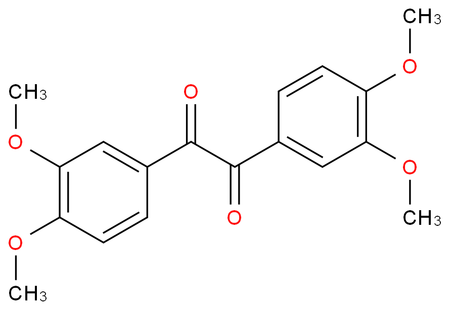 1,2-双(3,4-二甲氧基苯基)乙烷-1,2-二酮CAS:554-34-7