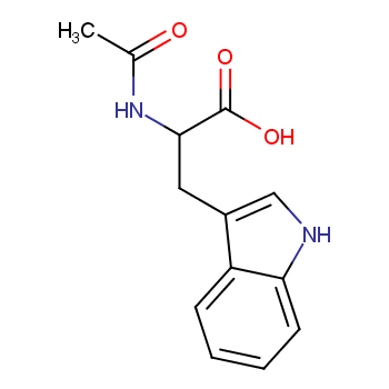2-acetamido-3-(1H-indol-3-yl)propanoic acid