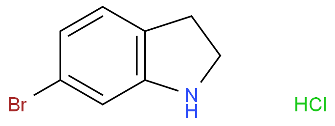 6-溴-2,3-二氢-1H-吲哚盐酸盐 CAS号:1187933-30-7科研及生产专用 高校及研究所支持货到付款