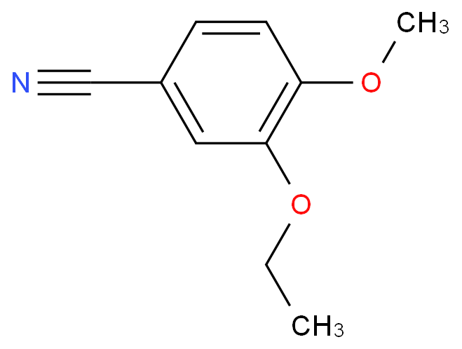 3-乙氧基-4-甲氧基苯甲腈 产品图片