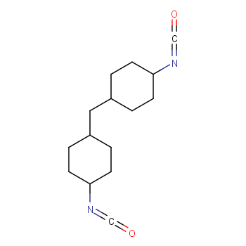 4,4-二异氰酸酯二环己基甲烷化学结构式