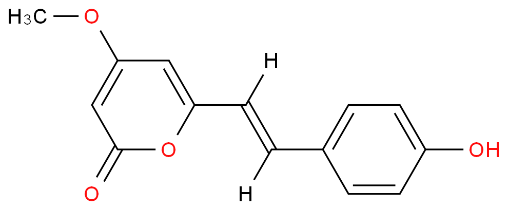 4'-羟基-5,6-脱氢醉椒素价格, p-Hydroxy-5,6-dehydrokawain对照品, CAS号:39986-86-2