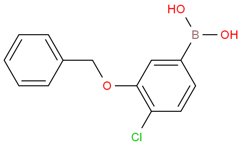 (3-(苄氧基)-4-氯苯基)硼酸 CAS号:1007170-24-2科研及生产专用 高校及研究所支持货到付款