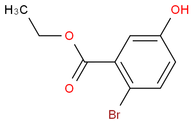 Benzoic acid, 2-bromo-5-hydroxy-, ethyl ester