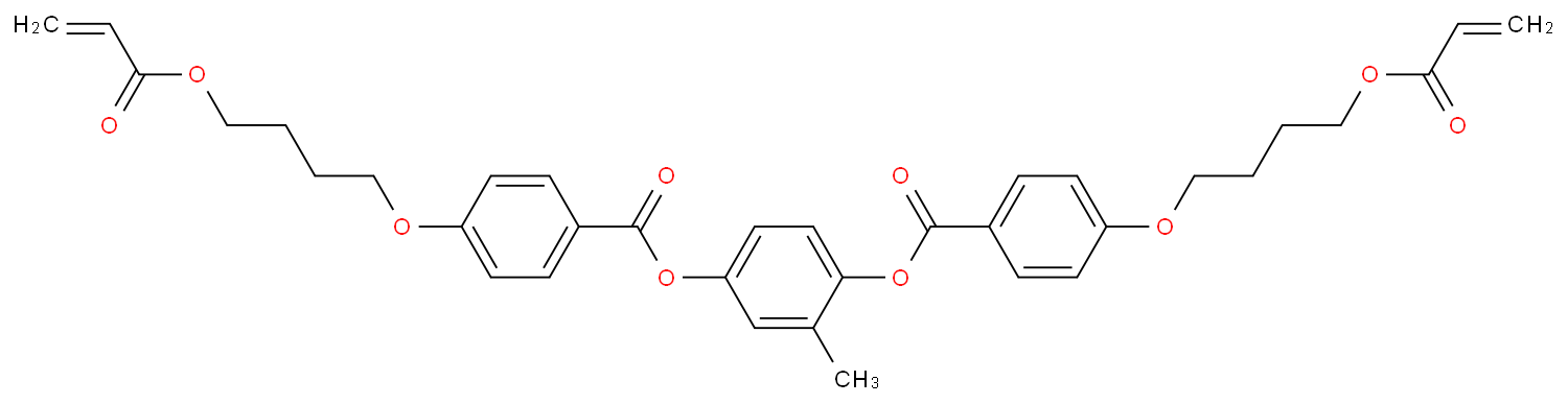 Benzoic acid, 4-[4-[(1-oxo-2-propenyl)oxy]butoxy]-, 2-methyl-1,4-phenylene ester  