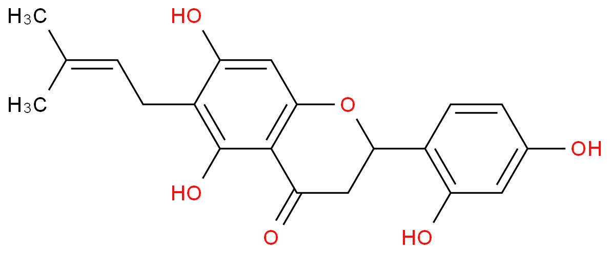 柘树二氢黄酮B价格, Cudraflavanone B对照品, CAS号:597542-74-0