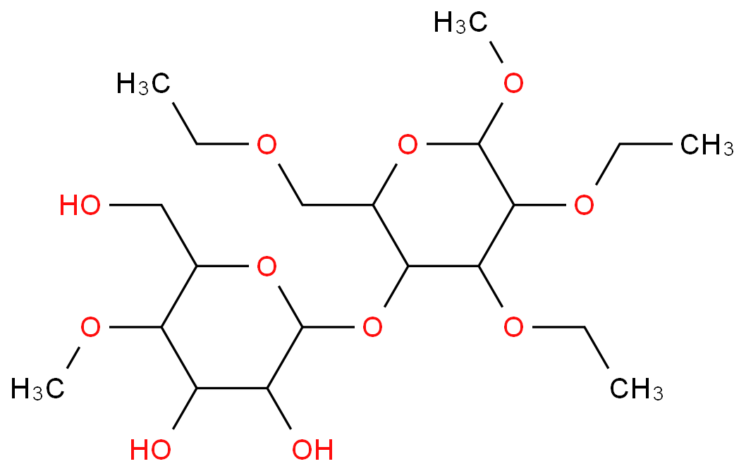 Ethyl cellulose structure