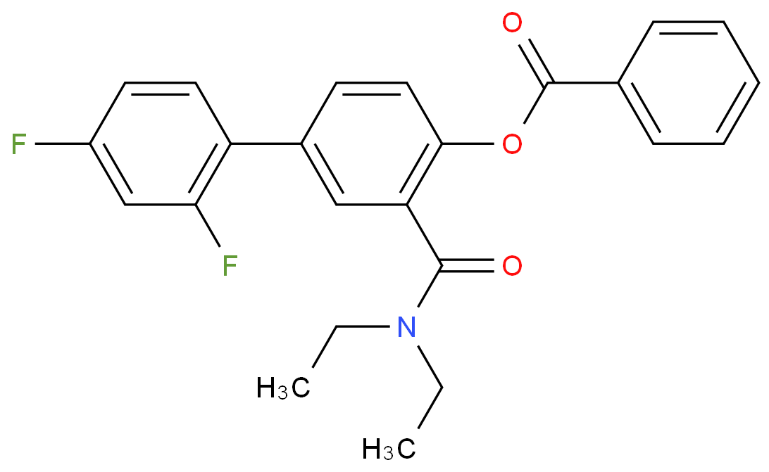 3-(二乙基氨基甲酰)-2,4-二氟联苯-4-苯甲酸