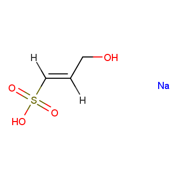 1-Propene-1-sulfonic acid, 3-hydroxy-, sodium salt (1:1)