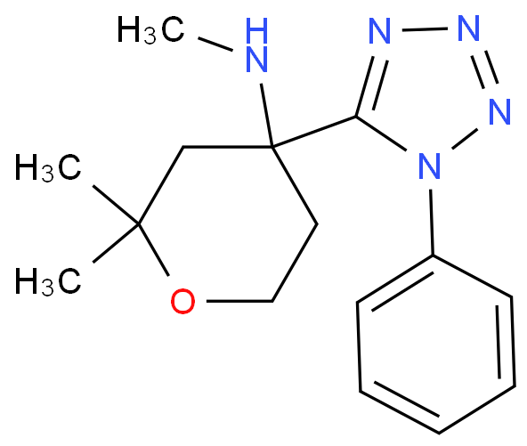 N-(3-methylphenyl)-2-[2-(trifluoromethyl)benzimidazol-1-yl]propanamide structure